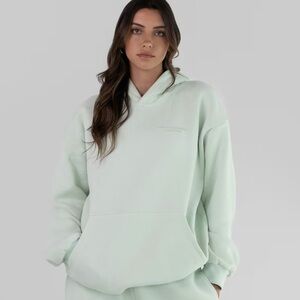 Comfrt Pastel Collection Pastel Green Hoodie